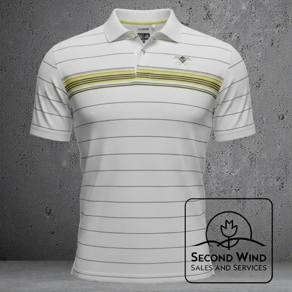 Adidas Climacool Golf Shirt Men's Large Cocotal Punta Cana
